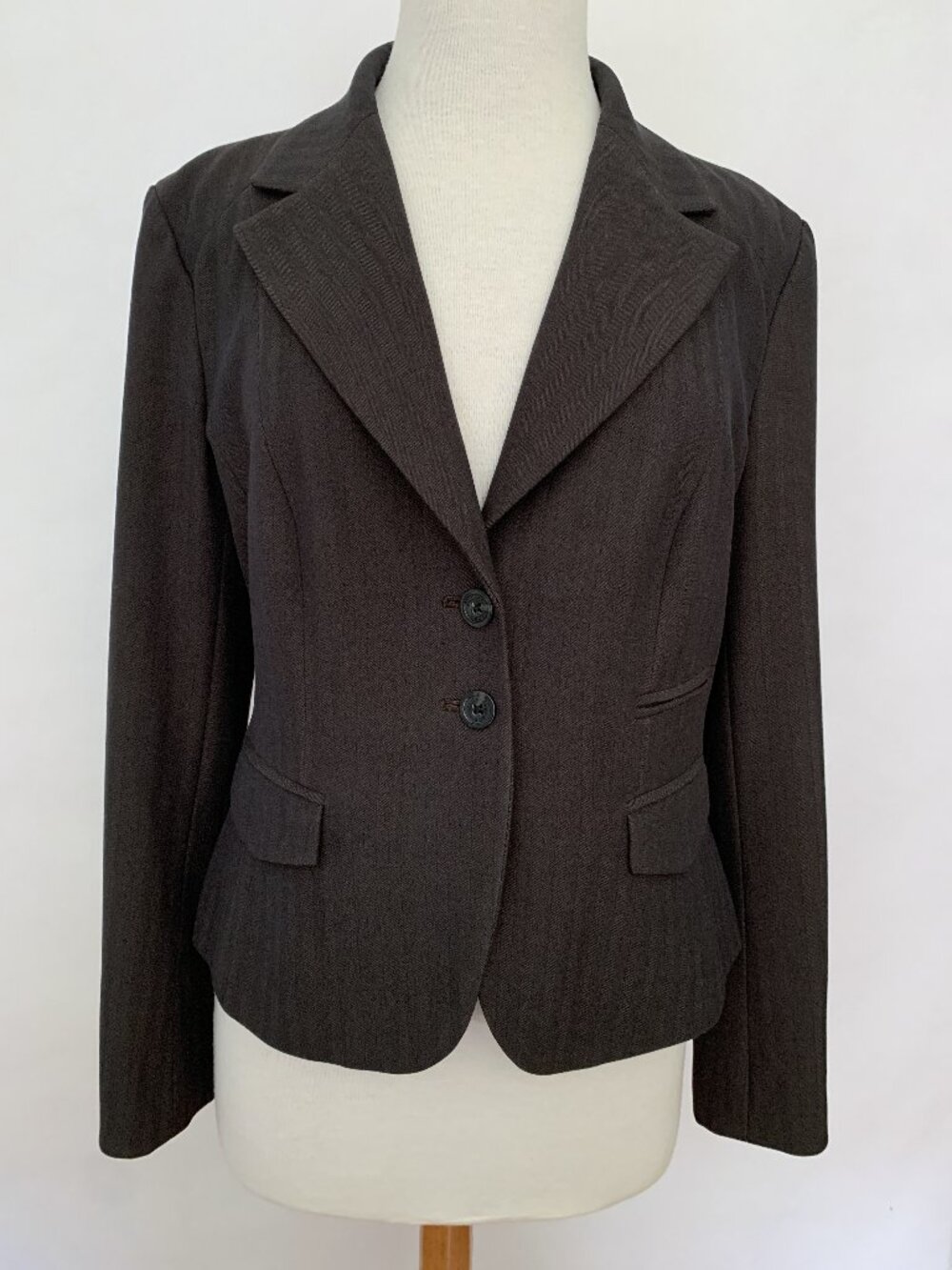 Michael Kors Brown Two-Button Semi-Fitted Blazer | Size 12